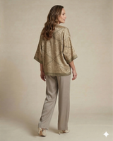 TAPADO PARIS BEIGE BORDADO