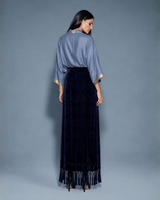 FALDA NOEL AZUL