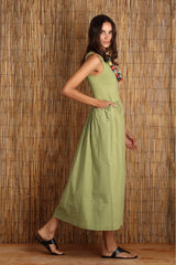 VESTIDO BEIJING KHAKY