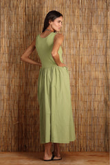 VESTIDO BEIJING KHAKY