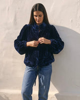 CHAQUETA LOURDES AZUL