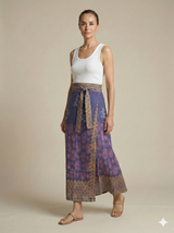 FALDA SARI MORADA