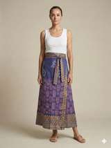 FALDA SARI MORADA