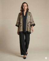 TAPADO PARIS NEGRO BORDADO