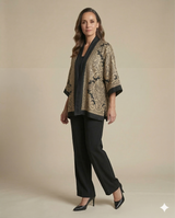 TAPADO PARIS NEGRO BORDADO