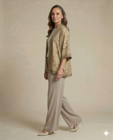 TAPADO PARIS BEIGE BORDADO