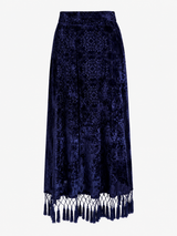 FALDA NOEL AZUL