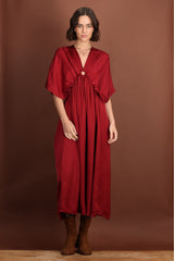 VESTIDO ADELA ROJO