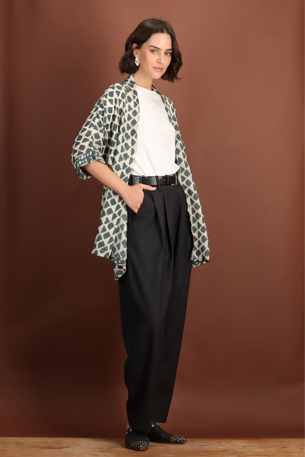 TAPADO ISABEL GRIS/BEIGE