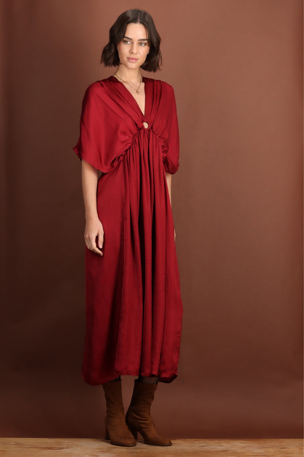 VESTIDO ADELA ROJO