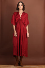 VESTIDO ADELA ROJO