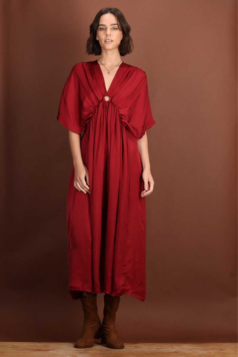 VESTIDO ADELA ROJO