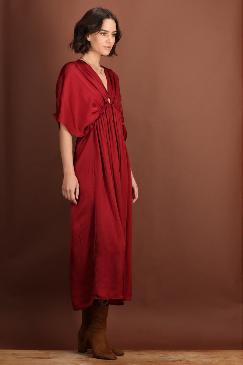 VESTIDO ADELA ROJO