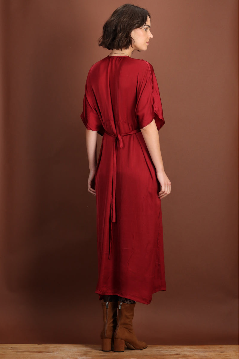 VESTIDO ADELA ROJO