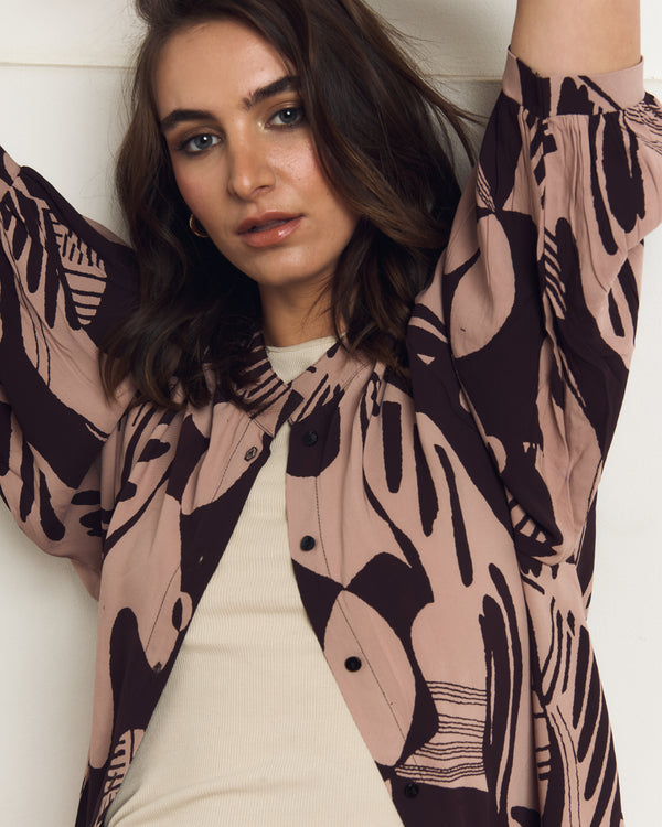 BLUSA DOMINGA CAFÉ