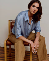 BLUSA INDY CELESTE