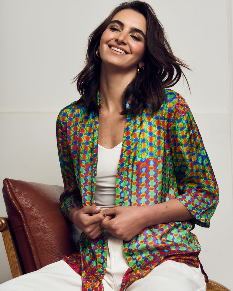 BLUSA LUZ AZUL