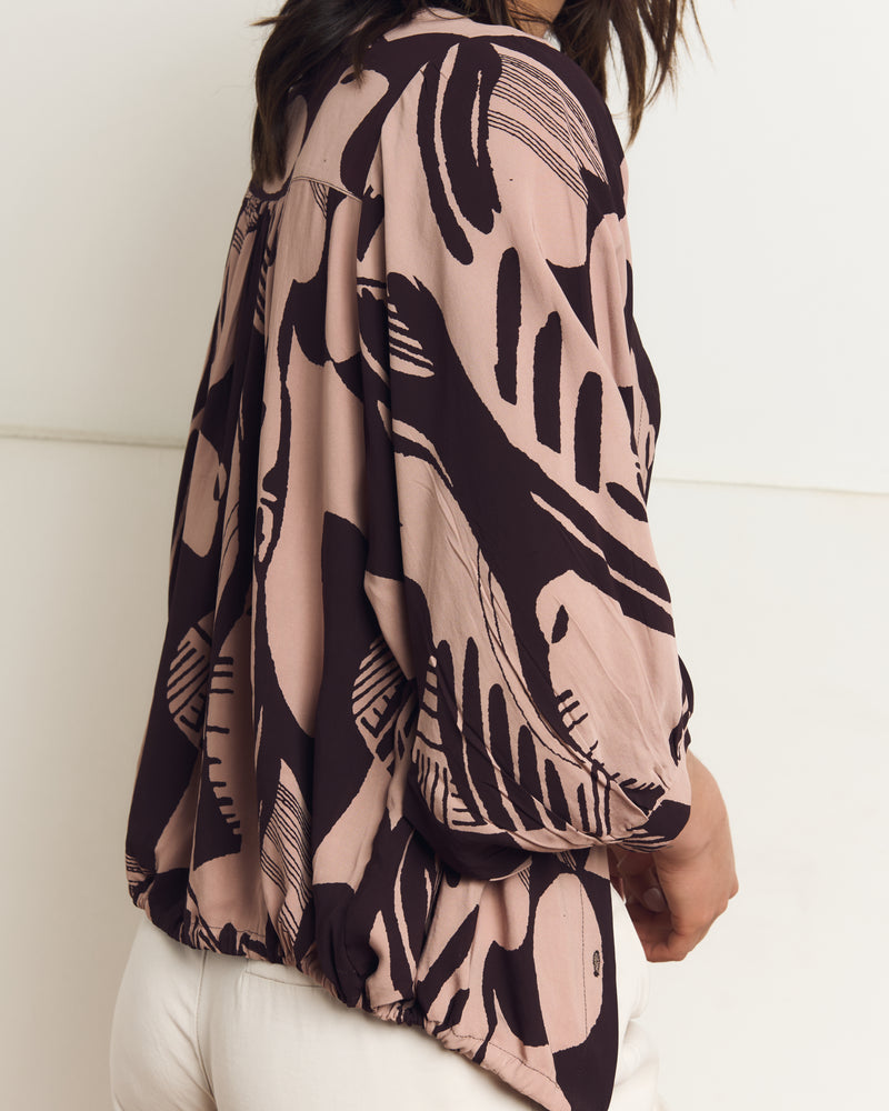 BLUSA DOMINGA CAFÉ