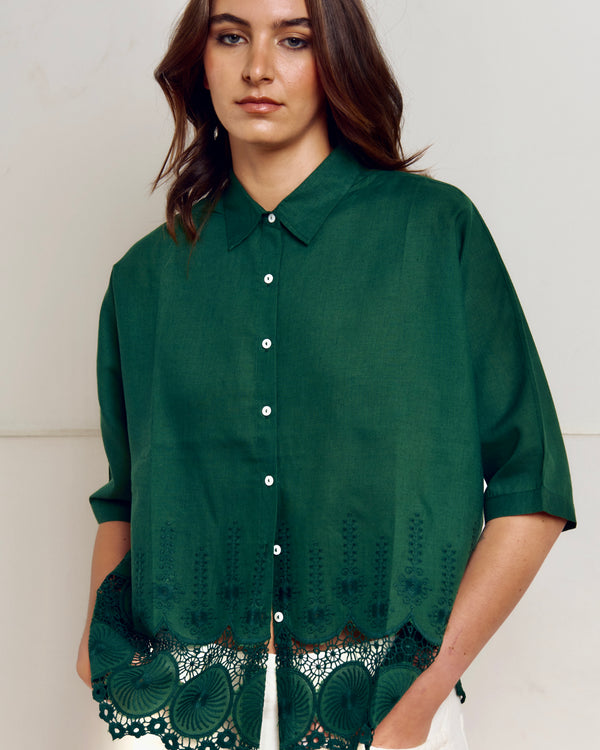 BLUSA PENÉLOPE VERDE