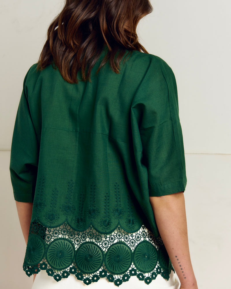 BLUSA PENÉLOPE VERDE