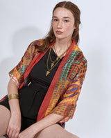 TAPADO SEDA JUANA ROJO