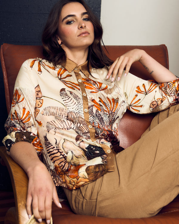BLUSA BELICE BEIGE
